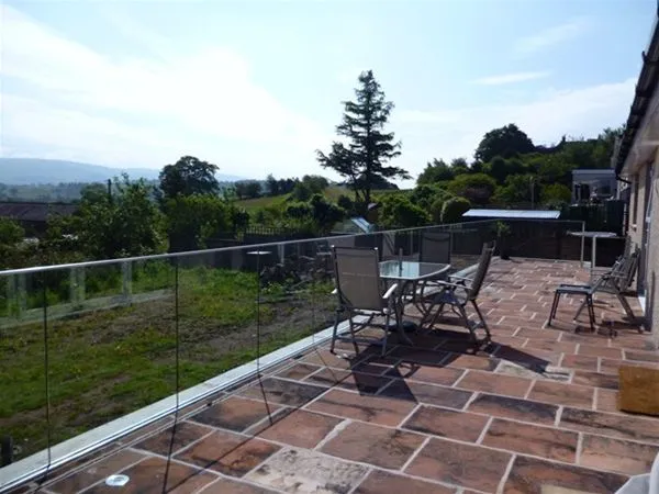 Glass Balustrade & Balustrading to Veranda Cumbria Development