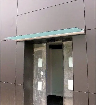 Frameless Canopy Office Development London