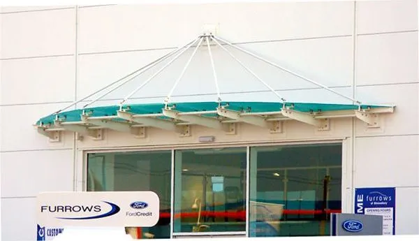 Suspended Canopy Furrows Car Dealership Project
