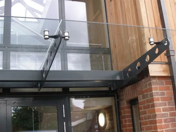 Suspended Glass Canopy Offices Harpenden