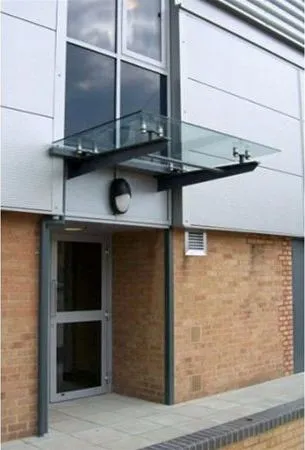 Suspended Glass Canopy Offices Hull