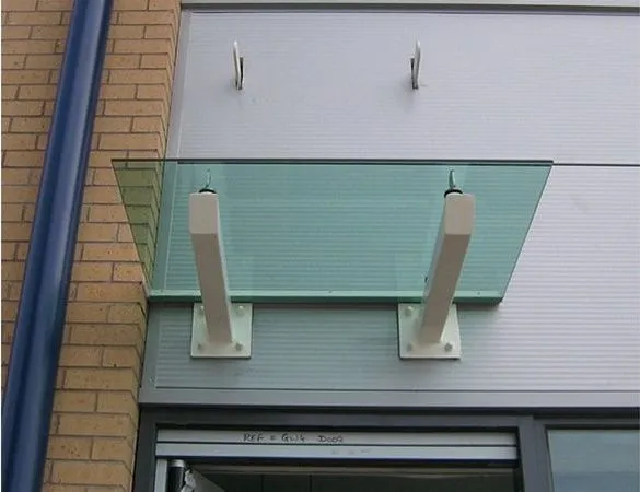 Suspended Glass Canopy Offices Brownhills