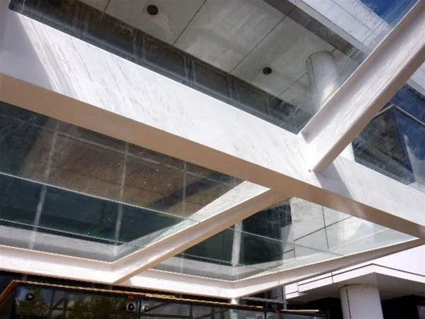 Supported Glass Canopy Guildford