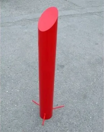 Taper Head Decorated Steel Bollards