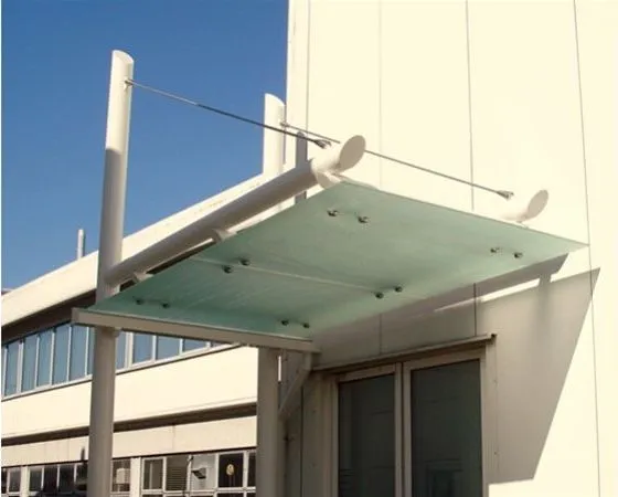 Satin Glass Entrance Feature Royal Marsden Hospital