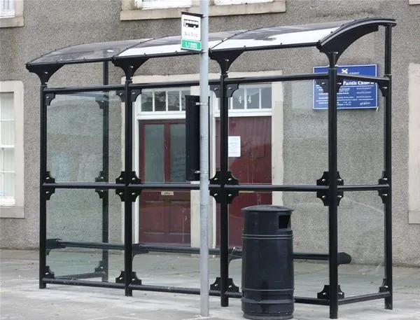 Cantilever Civic Delta Style Waiting Shelter Kelso