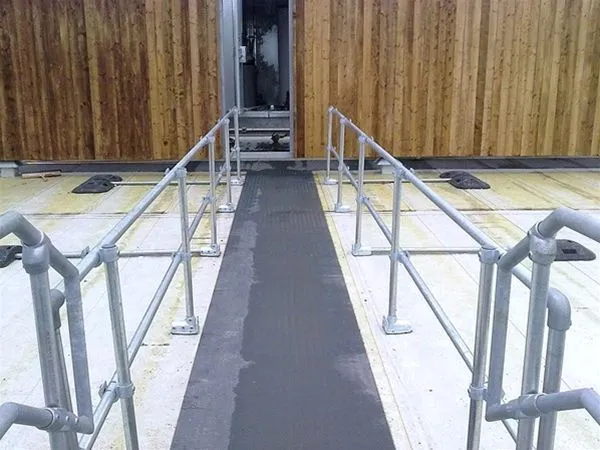 Safety Barrier Metal Railing to Roof Areas