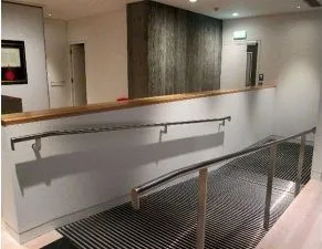 Stainless Steel Handrailing Office Development London