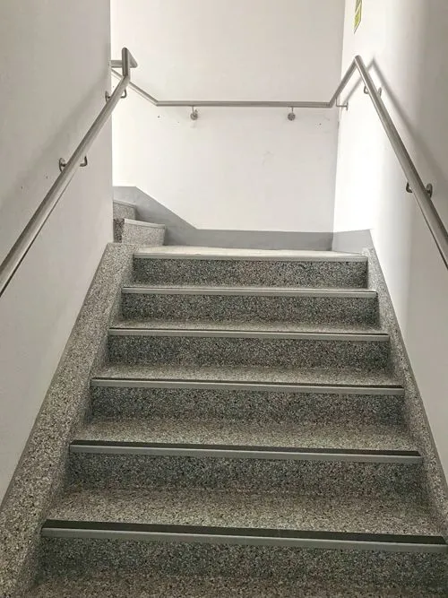 Stainless Steel Handrail to Staircase New Development North London