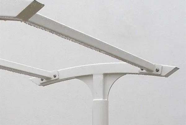 Economy Polycarbonate Roof Smokers Shelters NHS