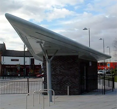 Metal Formed Cladding Canopy Hyde