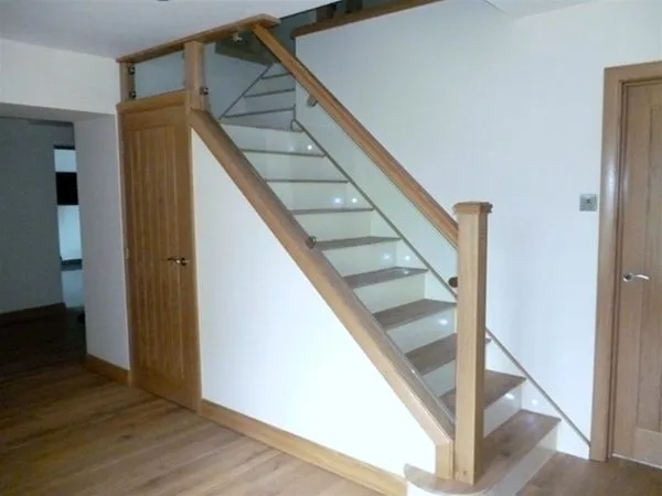 Timber Stairway glazing Infill Panels Doncaster