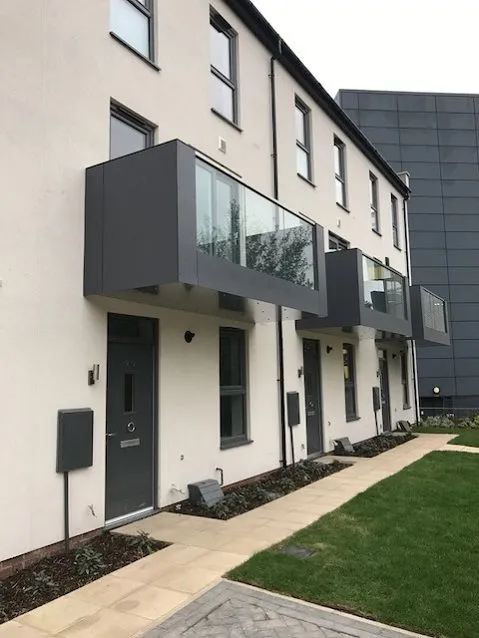 Strata Homes Merchant Gate Balconies